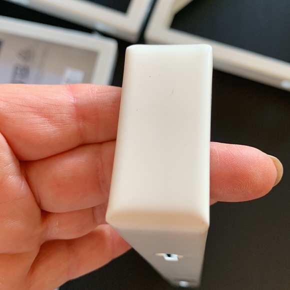 NWT IKEA White Metal Bracket Set shelf accessories - Picture 9 of 11